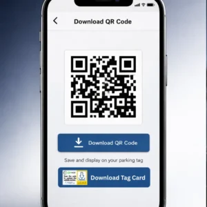Eva2z SOS Vehicle Parking Basic Tag