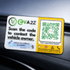 Eva2z SOS Vehicle Parking Premium Tag
